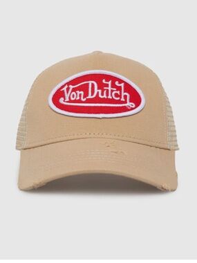 Von Dutch TAUPE TRUCKER SNAPBACK